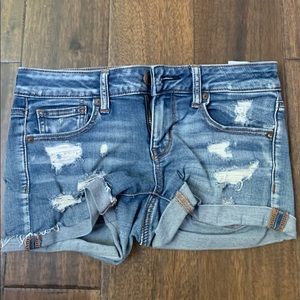 American Eagle shortie jean shorts